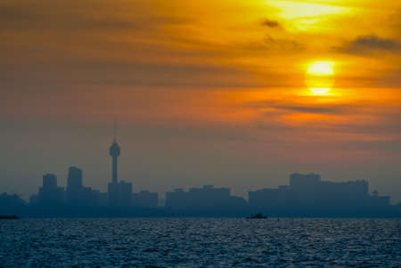 Pattaya seascapeの写真素材