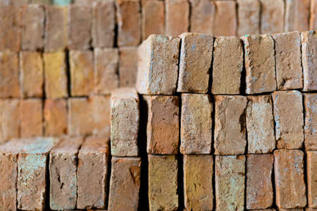 Red brickの写真素材