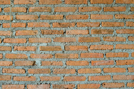 Red brick wallの写真素材