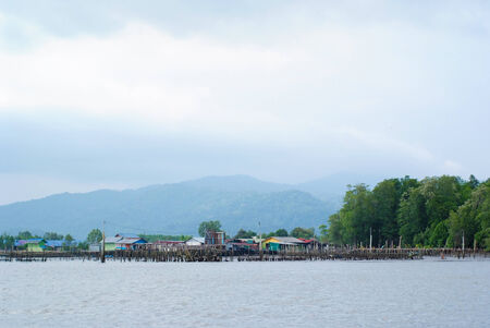 Fisherman Village,Thailandの写真素材