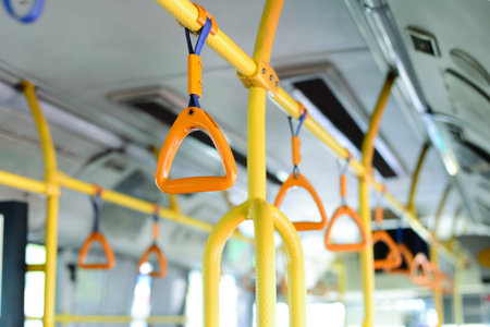 yellow bus handle
