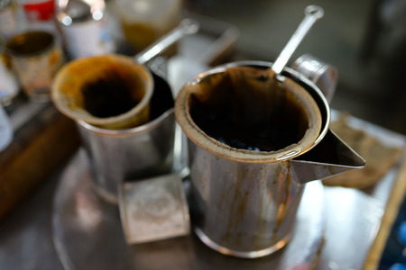 Traditional Thai coffeeの写真素材
