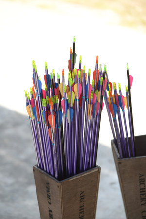 color archery arrow