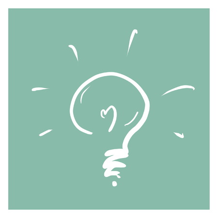 Lighting Bulbs,Idea iconのイラスト素材
