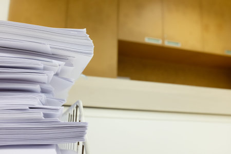Stack of documents