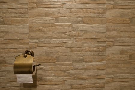 Bathroom tissue paper.の写真素材