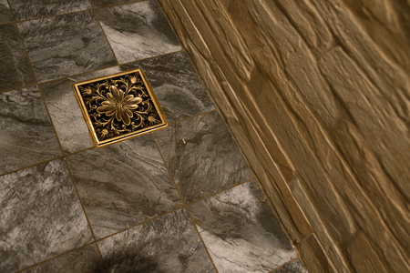 Floor drain.の写真素材