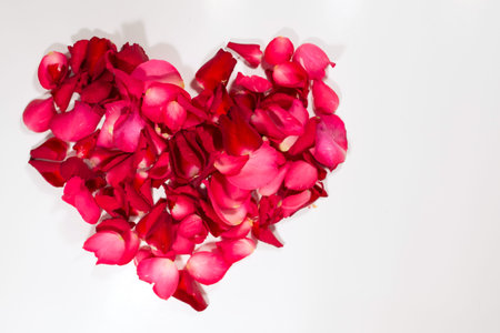 Valentines day background heart shape.の写真素材