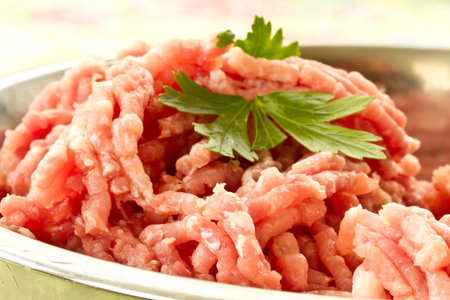 tangled in a meat grinder meat stuffing