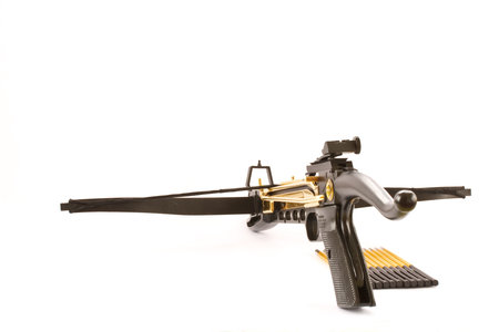 Crossbow isolated on white background