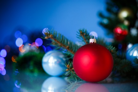 beautiful new year toysの写真素材