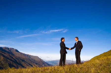 Concept of business people communicating.