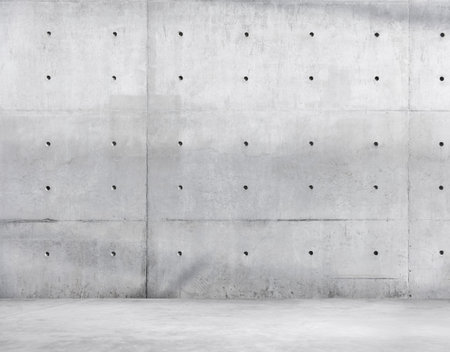 Concrete Wall and Cement Floor for Copy Space