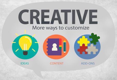 Creative Innovation Vision Inspiration Customize Concept