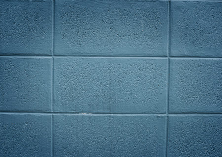 Blue Tiled Pattern Decoration Style Texture Concept