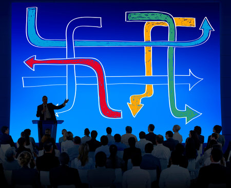 Ways Choices Decision Directions Intersection Concept