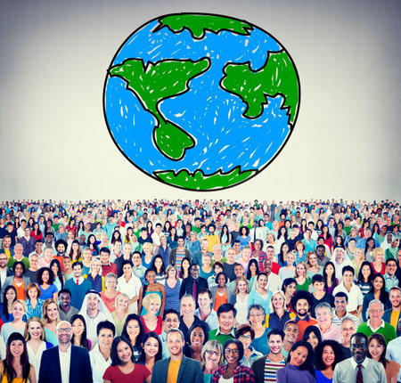 Global Networking Communication Economy Worldwide Concept