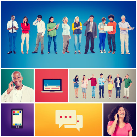 Community Communication Networking Technology Content Concept