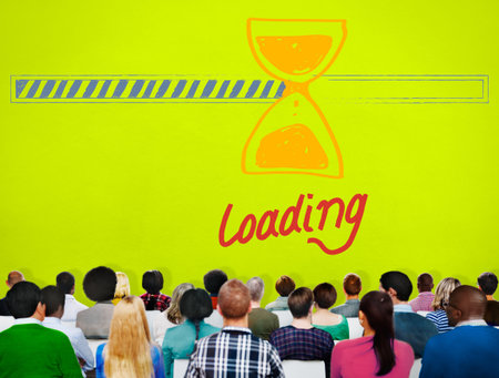 Loading Data Information Transfer Digital Internet Concept