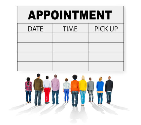 Appointment Schedule Memo Management Organizer Urgency Concept