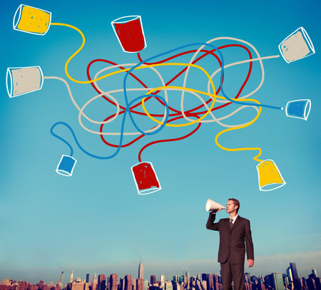 Communicate Communication Telecommunication Connection Calling Concept