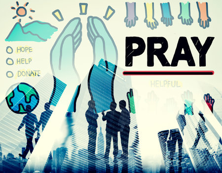 Pray Praying Hope Help Spirituality Religion Concept