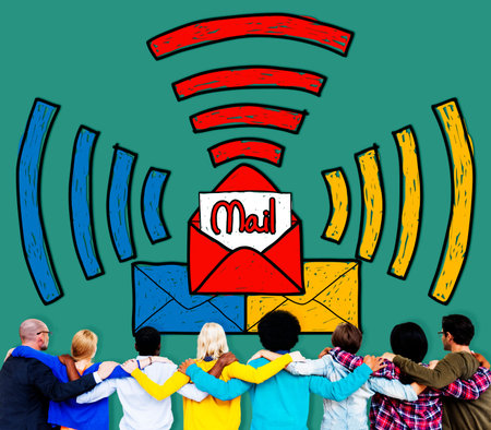 Email Message Inbox Letter Communication Concept