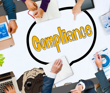 Compliance Affirmation Continuity Regulation Concept
