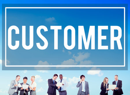 Customer Purchaser Satisfaction Consumer Service Concept