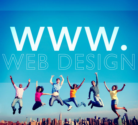 Web Design Web WWW Development Internet Media Creative Concept
