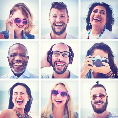 Friends Friendship Portrait Togetherness Fun Concept