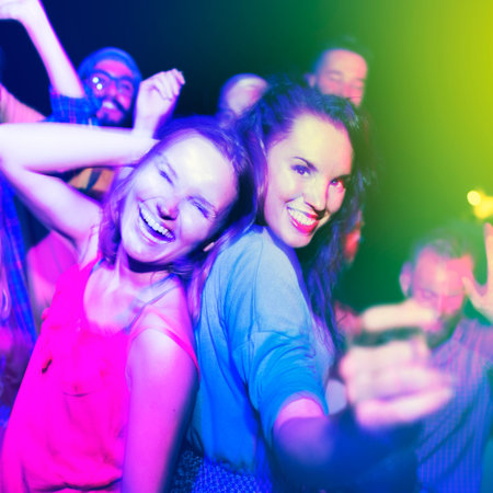 Diverse Ethnic Friendship Party Leisure Happiness Concept