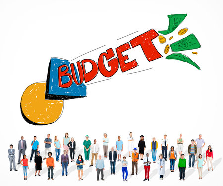 Budget Banking Expenses Planning Concept
