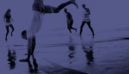 Friendship Freedom Beach Summer Holiday Concept