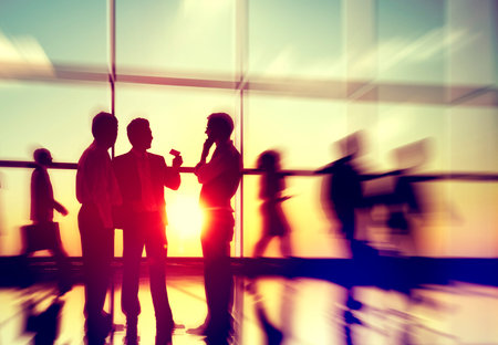 Business People Meeting Discussion Communication Concept