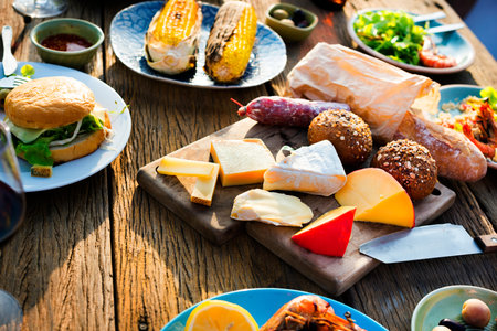 Food Table Delicious  Meal Prepare Cuisine Concept