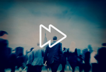 Fast Forward Multimedia Music Audio Concept