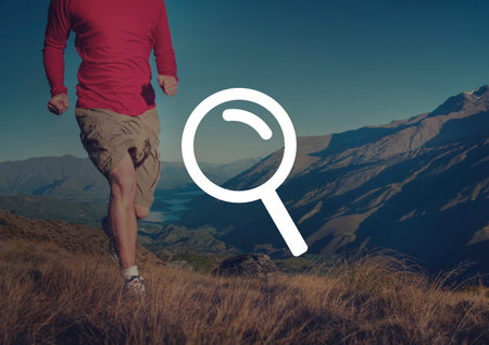 Analysis Magnifying Glass Searching Browse Concept