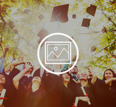 Preview Photograph Icon Image Picture Symbol Concept