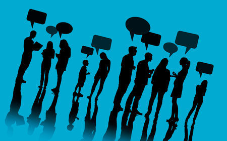 Communication Community People Discussion Talking Concept