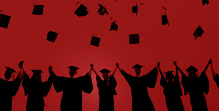 Celebration Education Graduation Student Success Learning Concept