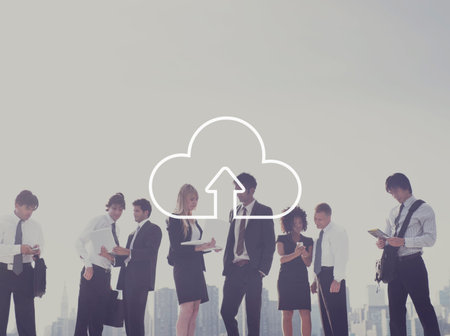 Cloud Computing Storage Internet Transfer Digital Concept