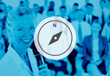 Compass Navigation Discover Guide Travel Concept