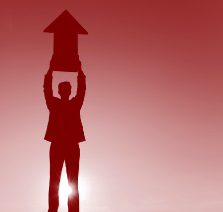 Businessman Growth Success Development Improvement Concept