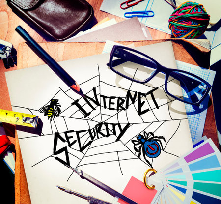 Internet Security Web Protection Safety Concept