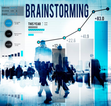 Brainstorming Business Analysis Strategy Research Concept