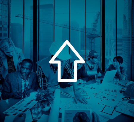 Upload Networking Technology Internet Growth Success Concept