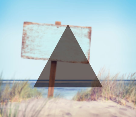 Summer Togetherness Friendship Triangle Copy Space Concept