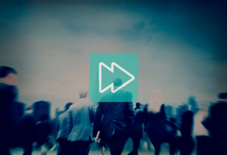 Fast Forward Multimedia Music Audio Concept