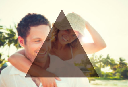 Summer Togetherness Friendship Triangle Copy Space Concept